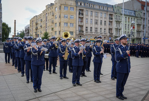 Nieetatowa Orkiestra Komendy Wojewódzkiej Policji w Łodzi.