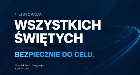 Napisz Wszystkich Świętych bezpiecznie do celu.