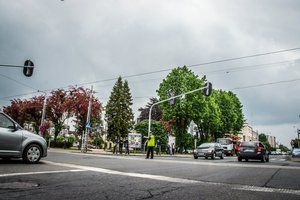 Policjanci podczas konkurencji