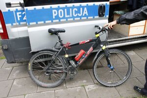 zabezpieczony rower