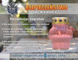 ulotka, która rozdają policjanci