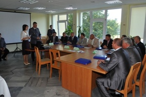 Zdjęcie uczestników na sali wykładowej