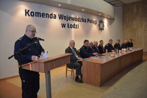 insp. Andrzej Łapiński KWP w Łodzi