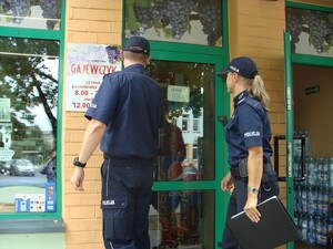 kontrola sklepów z alkoholem