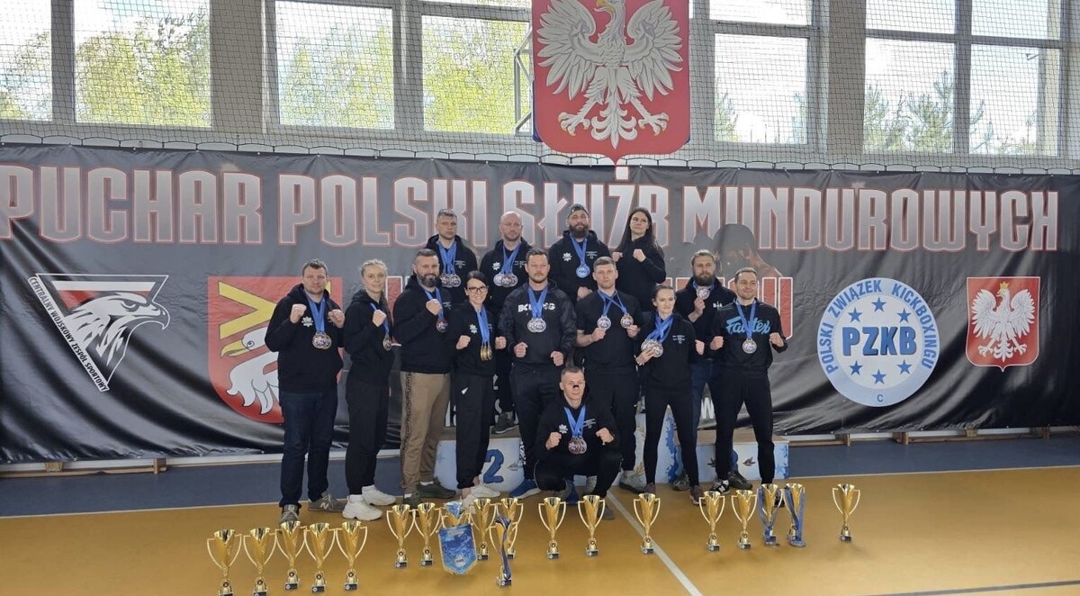 Policjanci z Łodzi błyszczą na Pucharze Polski Służb Mundurowych w Kickboxingu