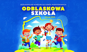 Odblaskowa szkoła plakat.