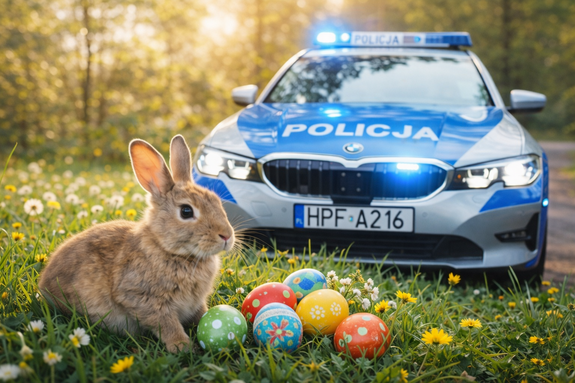 Plakat świąteczny.