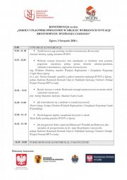 agenda konferencji