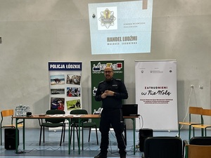 Szkolenie dla uczniów klas mundurowych.