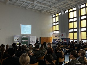 Szkolenie dla uczniów klas mundurowych.