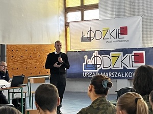 Szkolenie dla uczniów klas mundurowych.