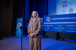 Marszałek Województwa Łódzkiego Joanna Skrzydlewska.