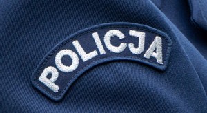 Napis Policja.