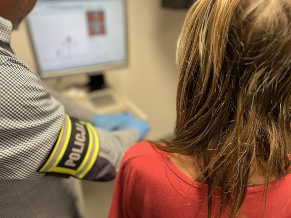 Zatrzymana podczas czynności prowadzonych przez łódzkich policjantów.