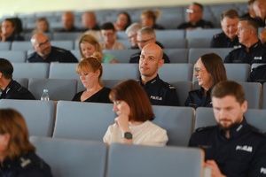 Uczestnicy konferencji podczas wykładu.