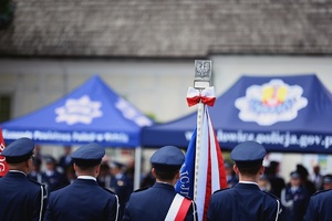 Sztandar policji.