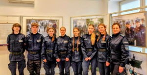 Wizyta klas mundurowych w Komendzie Głównej Policji w Warszawie.