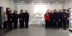 Wizyta klas mundurowych w Komendzie Głównej Policji w Warszawie.