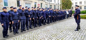 Wizyta klas mundurowych w Komendzie Głównej Policji w Warszawie.