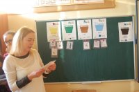 przedstawiciele wydziału ochrony środowiska edukują dzieci o ekologii