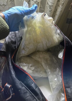 Zabezpieczone nielegalne substancje