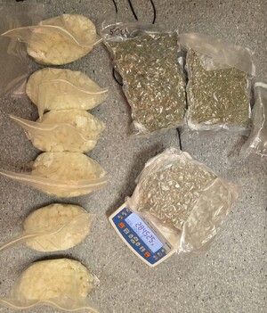 Zabezpieczone nielegalne substancje