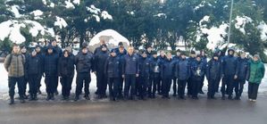 Uczniowie klas mundurowych z wizytą w Wydziale Edukacji Historycznej KGP.