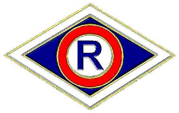 Symbol R - ruch drogowy