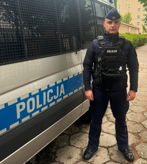 Posterunkowy Kacper Gałwa.