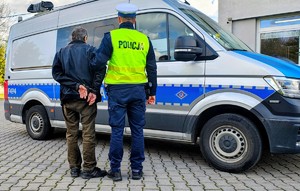 Zatrzymany mężczyzna.