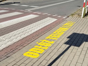 Kontrole dróg w rejonie placówek oświatowych.