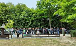 Warsztaty profilaktyczne z udziałem młodzieży z Powiatowego Zespołu Szkól w Złoczewie z udziałem służb mundurowych, strażaków ochotników, WORD -u,  Nadleśnictwa Złoczew.