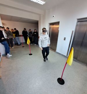 Wizyta uczniów Zespołu Szkół na r 1 w Wieluniu w Ośrodku Szkolenia Policji w Łodzi z/s Sieradzu.