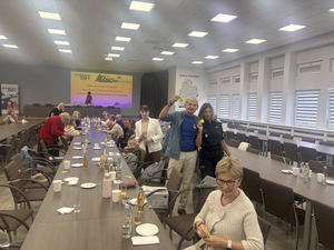 Spotkanie z seniorami w Starostwie Powiatowym w Sieradzu w ramach akcji Bezpieczni 60+.