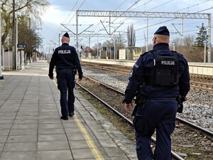 Wspólne działania Policji i Straży Ochrony Kolei.
