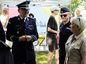 Policjanci podczas Akademii Ochrony Ludności i Obrony Cywilnej.