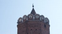 wieża Zamku Królewskiego w Łęczycy.