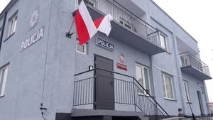 Budynek Posterunku Policji w Piątku.