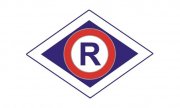 znak ruchu drogowego , literka R