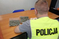 policjanci zabezpieczyli narkotyki