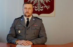 Komendant Powiatowy Policji w Łowiczu - mł. insp. Bartłomiej Karch