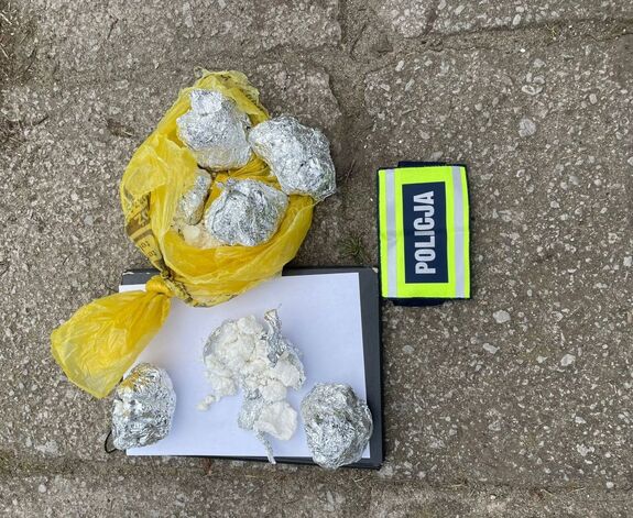 zabezpieczone przez kryminalnych narkotyki.