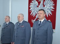 uroczysta zmiana na stanowisku Komendanta