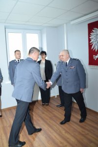 uroczysta zmiana na stanowisku Komendanta