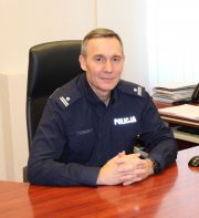 wizerunek p.o. I Zastępcy Komendanta Powiatowego Policji w Wieluniu