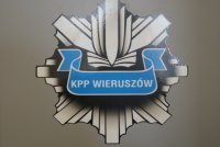 Logo KPP w Wieruszowie