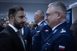 uroczysta zbiórka z okazji zdania i objęcia stanowiska Komendanta Powiatowego Policji.