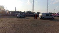 widowiskowe odbicie konwojowanego w wykonaniu policjantów KWP w Łodzi