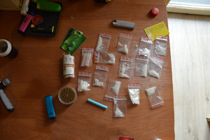 Zabezpieczone narkotyki.