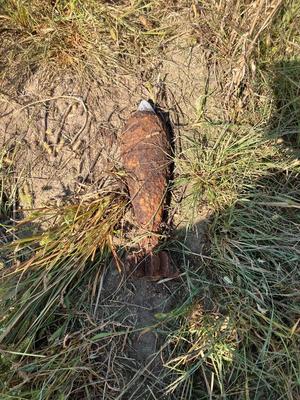 granat moździerzowy z okresu II wojny światowej.